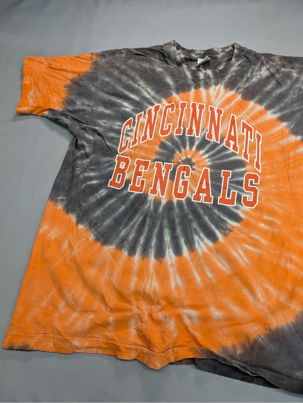 Cincinnati Bengals Fruit of the Loom T-Shirt Tie Dye XL
